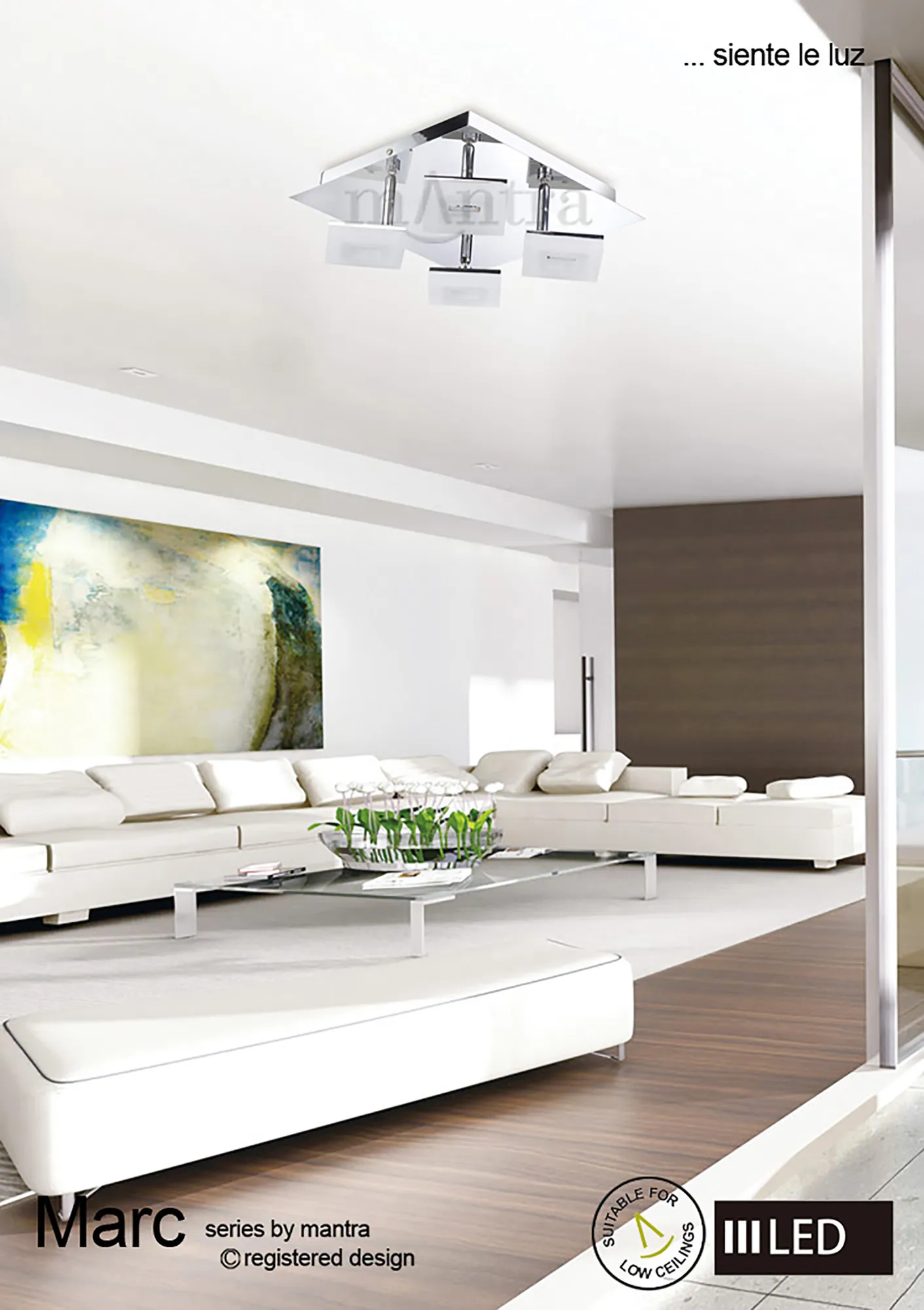 Marc Bathroom Lights Mantra Fusion Armed Wall Lights